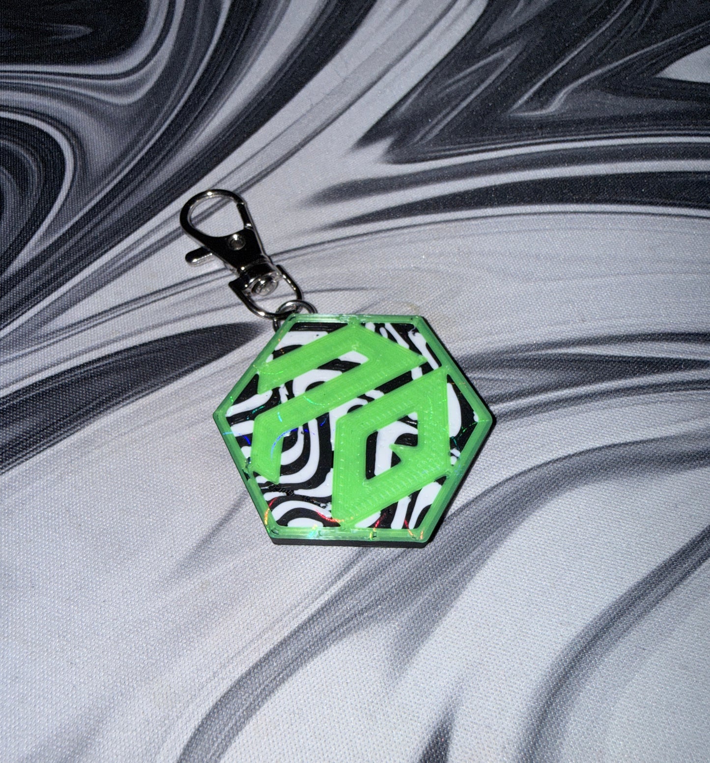 Psyde Quest x Puddled Visions Keychain