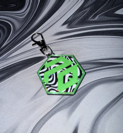 Psyde Quest x Puddled Visions Keychain