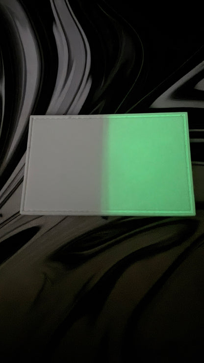 Custom Glow in the Dark PVC Velcro Patch