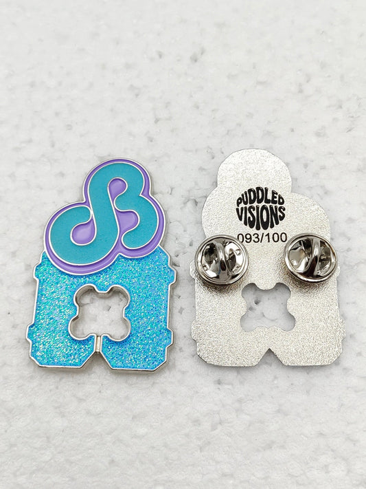 DB Bread Tag Enamel Hatpin