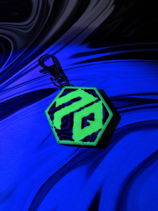 Psyde Quest x Puddled Visions Keychain