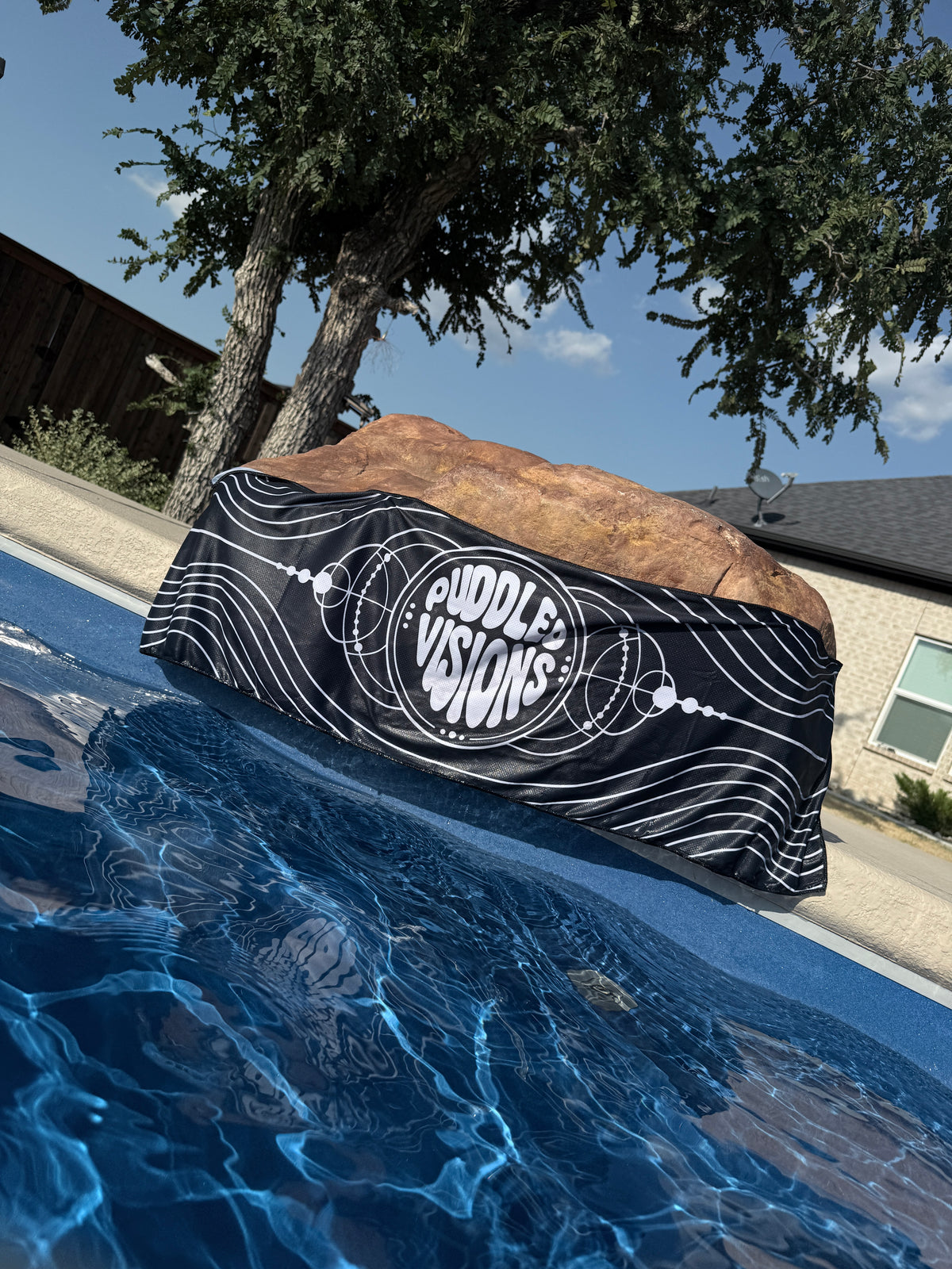 Puddled Visions Cooling Towel