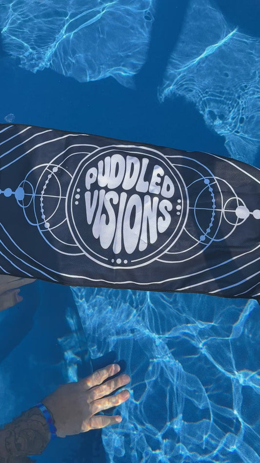 Puddled Visions Cooling Towel